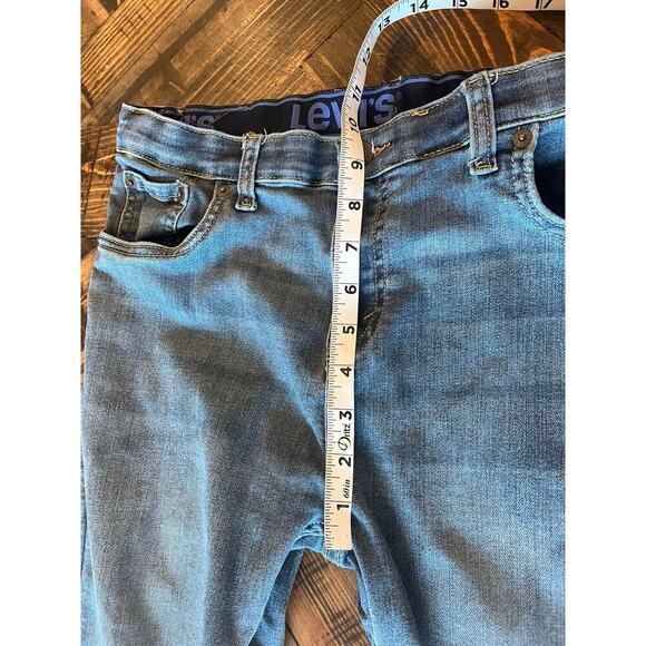 Levi’s 502 Jean Men 30x32 Regular Adjustable Waist Academia Casual Comfy Stretch - Picture 7 of 11